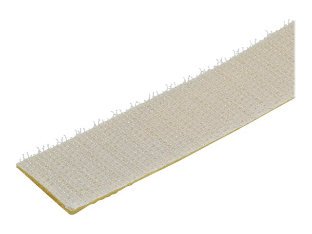 StarTech.com 50ft Hook and Loop Roll, Cut-to-Size Reusable Cable Ties, Bulk Industrial Wire Fastener Tape/Adjustable Fabric Wraps Yellow/Resuable Self Gripping Cable Management Straps - Adjustable Loop Ties (HKLP50YW) - Hook & loop fastener - 15.24 m - yellow - for P/N: HKLP50, HKLP50BL, HKLP50GN, HKLP50RD
