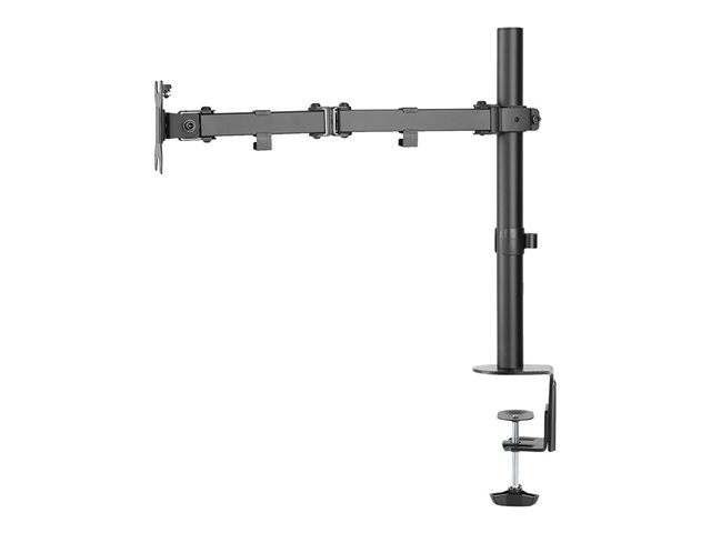 Neomounts FPMA-D550 - Mounting kit - full-motion - for LCD display - steel - black - screen size: 10\"-32\" - clamp mountable, grommet, desk-mountable