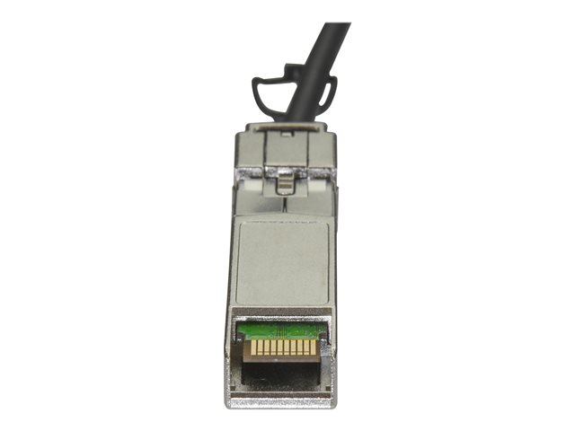 StarTech.com MSA Uncoded Compatible 5m 10G SFP+ to SFP+ Direct Attach Breakout Cable Twinax, 10 GbE SFP+ Copper DAC 10 Gbps Low Power Passive Transceiver Module DAC, 10GE Breakout Cable - Lifetime Warranty (SFP10GPC5M) - 10GBase direct attach cable -