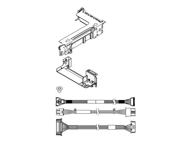 ThinkSystem SR650 V3 x8/x8 PCIe Gen4 Riser3 Option Kit
