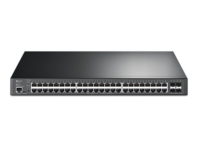 TP-Link JetStream TL-SG3452XP V2.6 - Switch - L2+ - Managed - 48 x 10/100/1000 (PoE+) + 4 x 10 Gigabit SFP+ - rack-mountable - PoE+ (500 W)