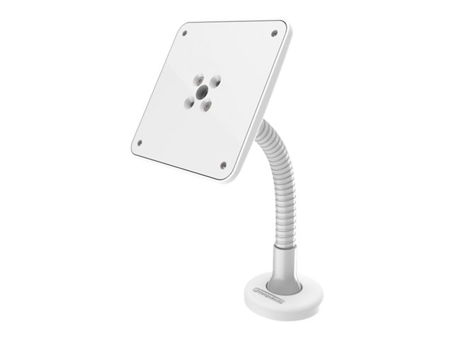 Compulocks Flex Arm VESA Counter Top Kiosk Mount White - Mounting kit (flexible arm) - for tablet - steel - white - wall-mountable