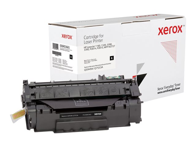 Everyday - Black - compatible - toner cartridge (alternative for: HP Q5949A, HP Q7553A) - for HP LaserJet 1160, 1320, 3390, 3392, M2727, P2014, P2015