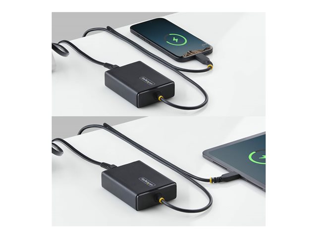 StarTech.com - Power adapter - USB-C - 100 Watt - 5 A - PD 3.0 (USB-C) - black