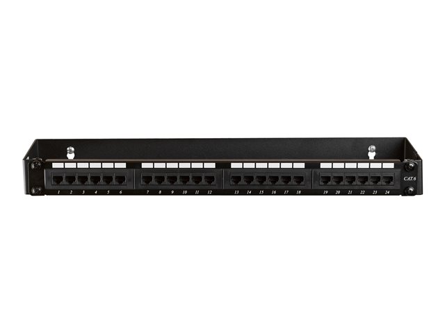StarTech.com 1U Hinged Wall Mount Patch Panel Bracket - 4 inch Deep - 19\" Patch Panel Swing Rack for Shallow Network Equipment- 17lbs (WALLMOUNTH1) - Wall mount bracket - 1U - 19\" - for P/N: PANEL4524