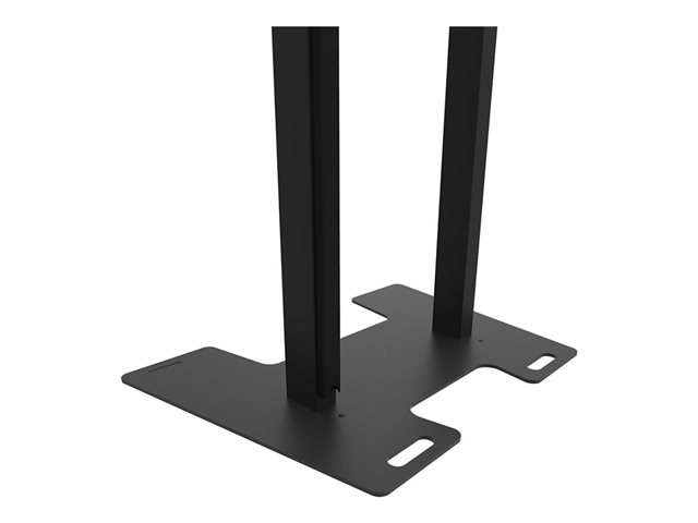 Neomounts AFP-875BL - Mounting component (floor plate) - for display stand - steel - black - for Neomounts FL55-875BL1, WL55-875BL1
