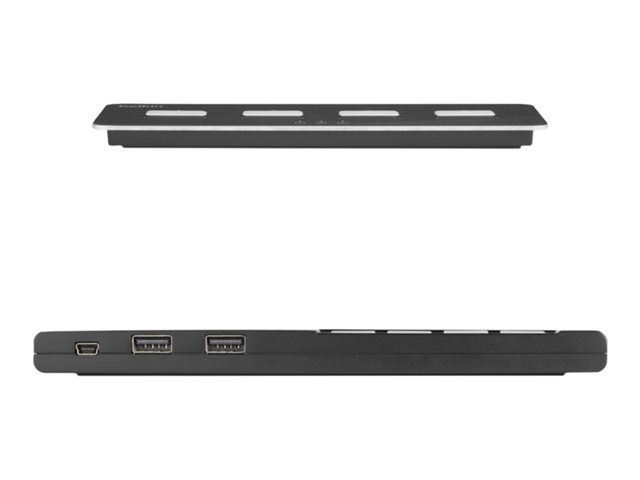 Belkin Modular Secure - KVM switch - 4 x KVM port(s) - 1 local user - desktop - TAA Compliant