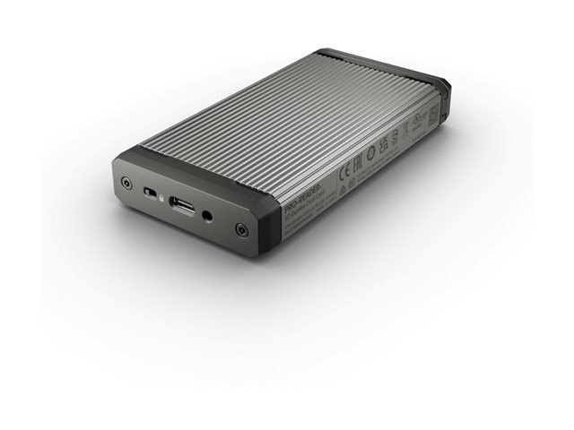SanDisk PRO-READER Dual Card - Card reader - 2 in 1 (SD Express, microSD Express, microSD UHS-I, microSDHC UHS-I, microSDXC UHS-I, SDHC UHS-I, SDXC UHS-I) - USB-C 3.2 Gen 2