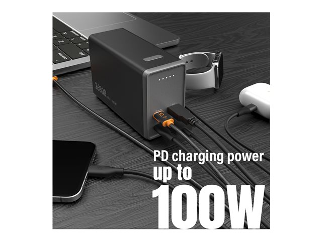 26800MAH PD 100W 4-PORT POWER BANK