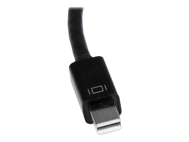 StarTech.com Mini DisplayPort to HDMI Audio / Video Converter - mDP 1.2 to HDMI Active Adapter for Ultrabook / Laptop - 4K @ 30Hz - Black (MDP2HD4KS) - Video converter - DisplayPort - HDMI - black