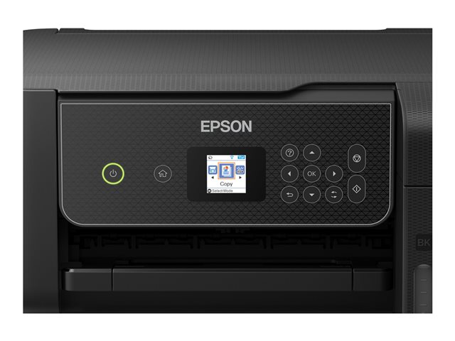 Epson EcoTank ET-2870 - Multifunction printer - colour - ink-jet - ITS - A4 (media) - up to 10 ppm (printing) - 100 sheets - Wi-Fi, USB - black