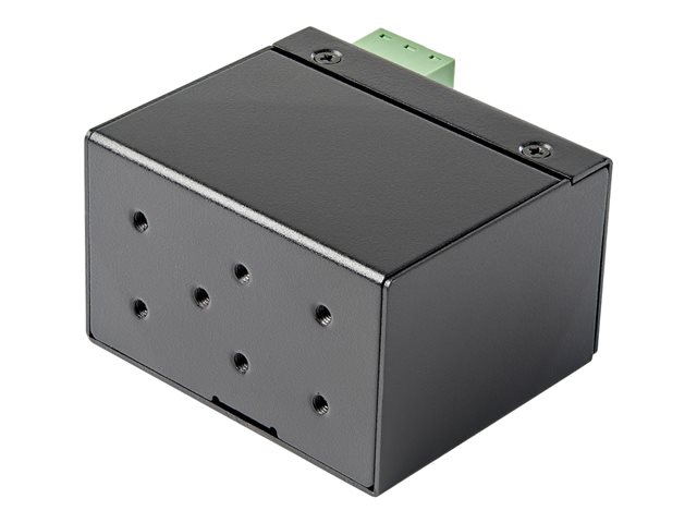 StarTech.com PoE+ Industrial Fiber to Ethernet Media Converter 30W, SFP to RJ45, Singlemode/Multimode Fiber Optic to Copper Gigabit Ethernet, Mini/Compact Size, IP-30/ -40 to +75C, 1Gbps - Mini Media Converter (IMC1GSFP30W) - Fibre media converter - 1GbE - 1000Base-SX, 1000Base-T - RJ-45 / SFP (mini-GBIC) - up to 10 km