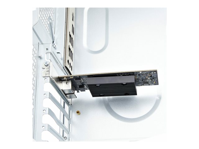 StarTech.com - Network adapter - PCIe 3.0 x8 low profile - Gigabit Ethernet / 10Gb Ethernet x 2 - black - TAA Compliant