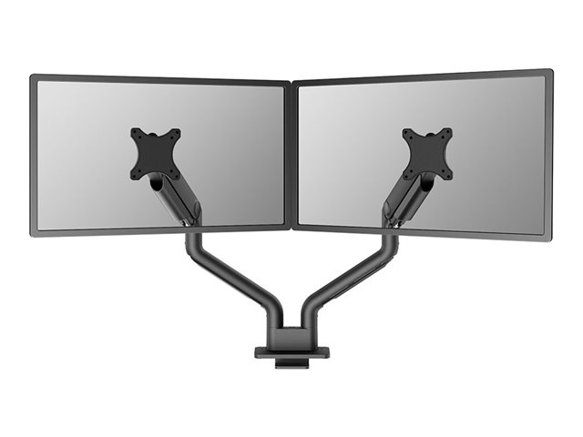 Neomounts DS70S-950BL2 - Mounting kit (2 mounting arms) - full-motion - for 2 monitors - aluminium - black - screen size: 17\"-35\" - desk-mountable