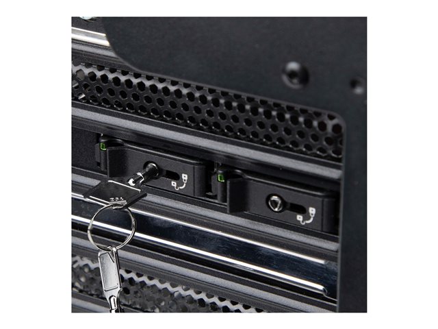 StarTech.com Dual-Bay M.2 NVMe SSD Removable Mobile Rack for PCIe x8 Slot - Interface adapter - M.2 - M.2 NVMe Card / PCIe (NVMe) - PCIe 4.0 x8 - black