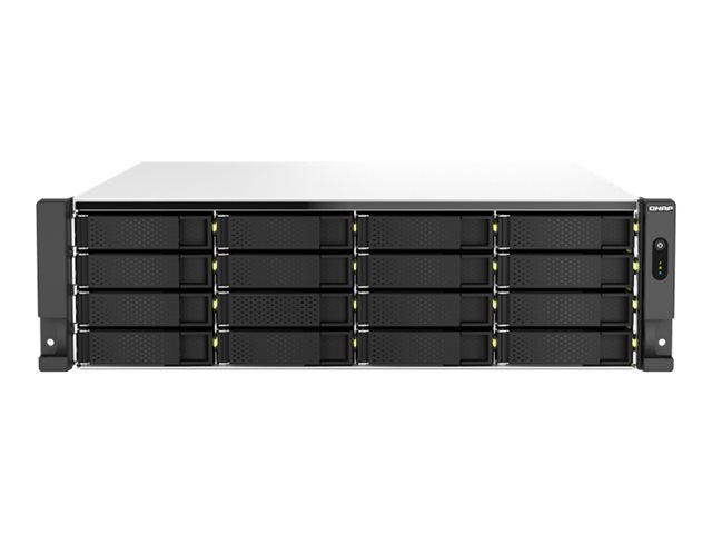 QNAP TS-H2287XU-RP - NAS server - 22 bays - rack-mountable - SATA 6Gb/s - RAID RAID 0, 1, 5, 6, 10, 50, 60, JBOD - RAM 64 GB - 2.5 Gigabit Ethernet / 10 Gigabit Ethernet - iSCSI support - 3U