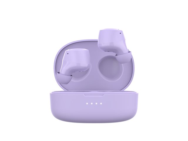 Belkin SoundForm Bolt - True wireless earphones with mic - in-ear - Bluetooth - lavender