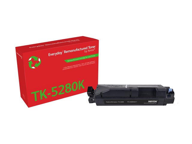 Everyday - Black - compatible - box - remanufactured - toner cartridge (alternative for: Kyocera TK-5280K) - Green World Alliance return programme