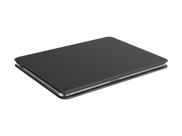 Belkin Connect Pro - Keyboard and folio case (protective case) - with magnetic stand - with touchpad - backlit - wireless - Bluetooth - AZERTY - French