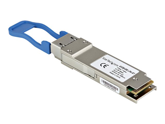 StarTech.com Palo Alto Networks 40GBASE-LR4 Compatible QSFP+ Module, 40GBASE-LR4, 40GbE Single Mode SMF Fiber Optic Transceiver, 40GE Gigabit Ethernet QSFP+, LC 10km, 1270nm to 1330nm, DDM - Lifetime Warranty (40GBASE-LR4-ST) - QSFP+ transceiver module (equivalent to: Palo Alto Networks 40GBASE-LR4) - 40 Gigabit LAN - 40GBase-LR4 - LC single-mode - up to 10 km - 1270-1330 nm