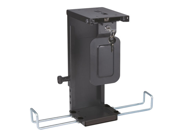 Neomounts CPU-D075 - Mounting kit (CPU mount) - fixed - lockable - black - under-the-desk