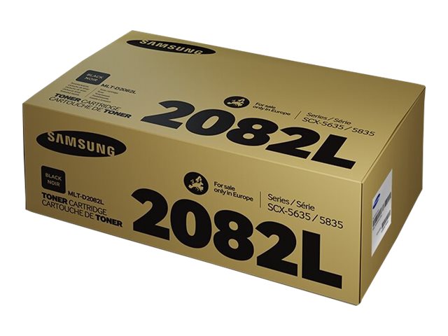 Samsung MLT-D2082L - High Yield - black - original - toner cartridge (SU986A) - for Samsung SCX-5635, SCX-5637, SCX-5639, SCX-5835, SCX-5935