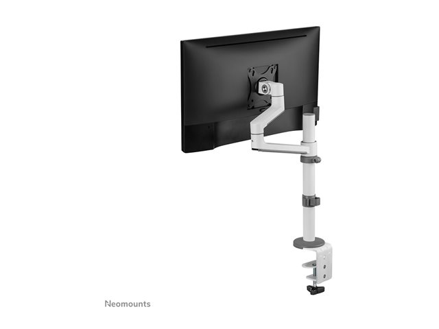 Neomounts DS60-425WH1 - Mounting kit (articulating arm) - full-motion - for Monitor - steel - white - screen size: 17\"-27\" - desk-mountable