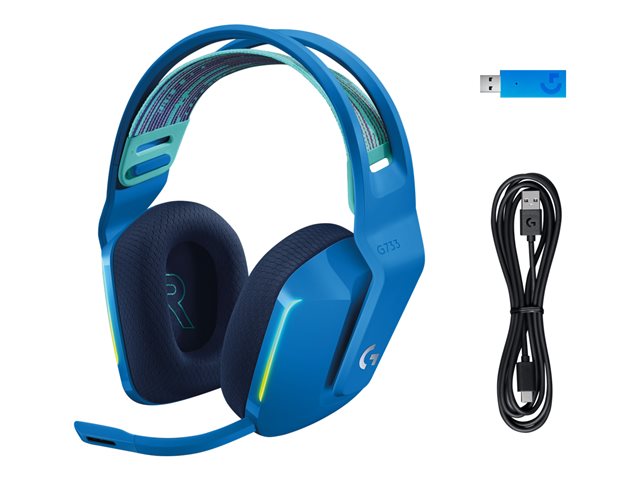 G733 LIGHTSPEED Wireless RGB Gaming Headset - BLUE - EMEA
