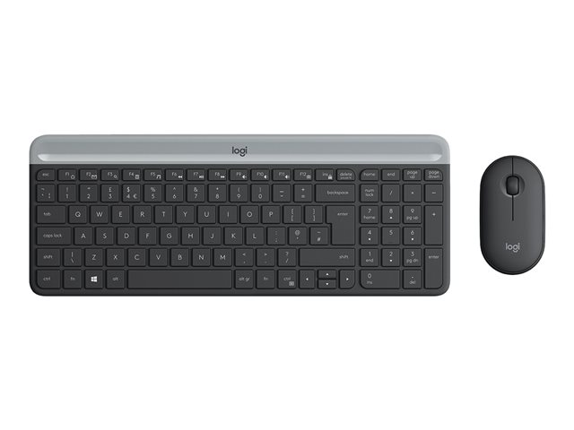 Logitech MK470 Slim Toetsenbord en Muis combinatie 