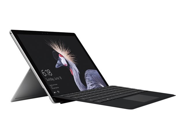 Microsoft Surface Go Type Cover - Keyboard - with trackpad, accelerometer - backlit - UK - black - commercial - for Surface Go, Go 2