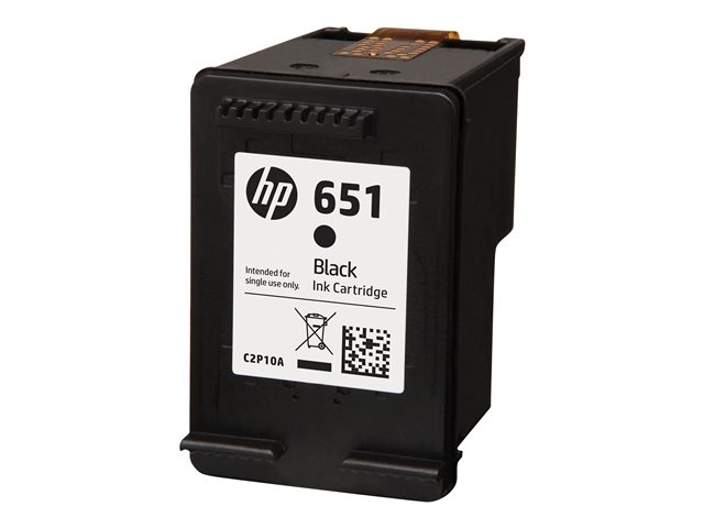 HP 651 BLACK ORIGINAL INK ADVANTAGE CART