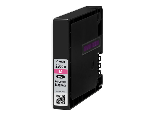 Canon PGI-2500XL M - 19.3 ml - magenta - original - ink tank - for MAXIFY iB4050, iB4150, MB5050, MB5150, MB5155, MB5350, MB5450, MB5455