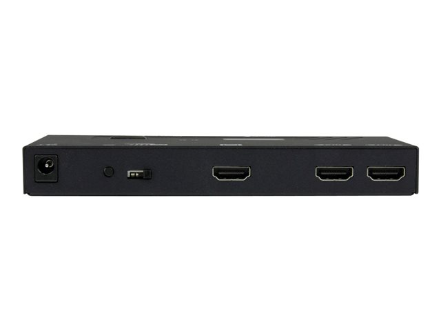 StarTech.com 2 Port HDMI Switch w/ Automatic and Priority Switching - 2 In 1 Out HDMI Selector with Automatic Priority Switching - 1080p (VS221HDQ) - Video/audio switch - desktop - for P/N: SVA12M2NEUA, SVA12M5NA