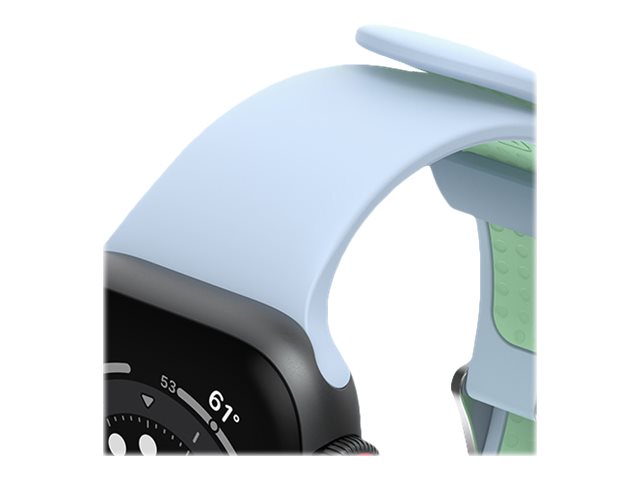 OtterBox - Band for smart watch - Fresh Dew (light blue/light green) - for Apple Watch Hermès Series 7, Hermès Series 9, Nike Series 7, Series 10, Series 8, Series 9