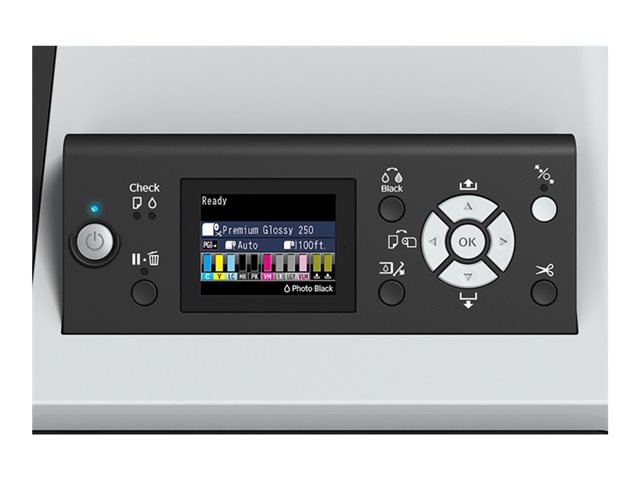 Epson SureColor SC-P8000 - 44\" large-format printer - colour - ink-jet - Roll (111.8 cm) - 2880 x 1440 dpi - USB 2.0, Gigabit LAN - cutter