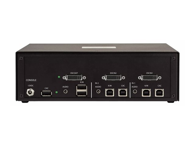 Secure 2-Port KVM Switch DVI NIAP TAA