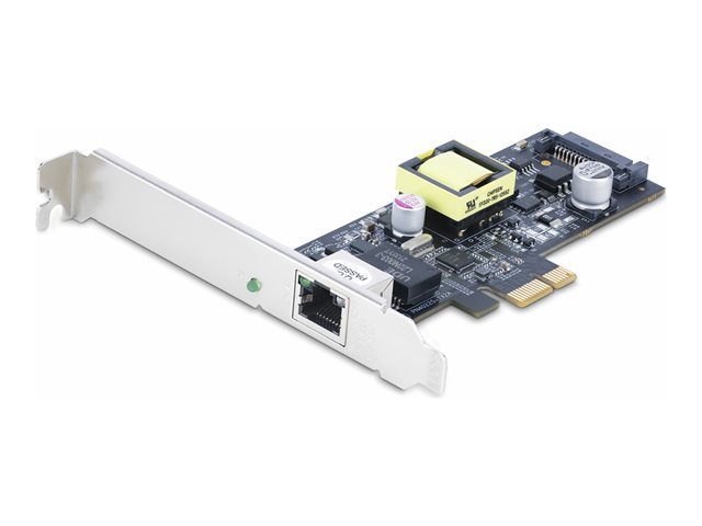 StarTech.com 1-Port 2.5Gbps NBASE-T PoE Network Card, Intel I225-V, 802.3af/at PoE+ Multi-Gigabit NIC, PCI Express Server LAN Card, SATA Powered Desktop Ethernet Interface - Supports Windows, Linux, VMware ESXI (PR12GIP-NETWORK-CARD) - Network adapte