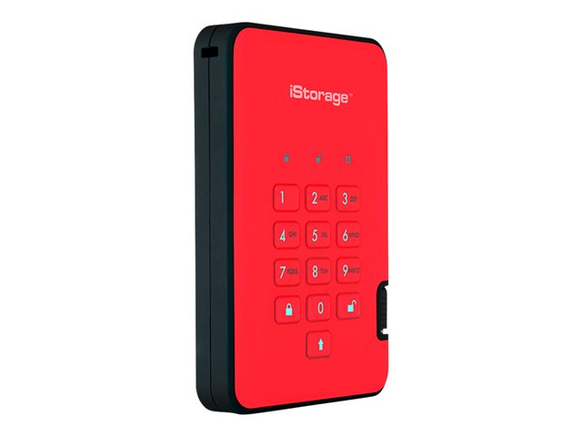 diskAshur2 SSD 256bit 1TB Red