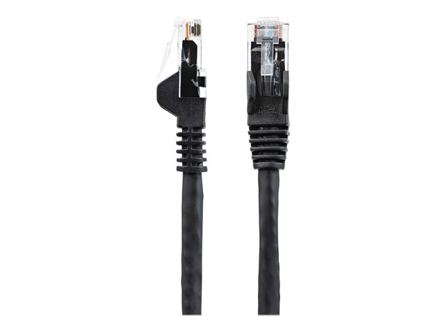 15ft Black Snagless Cat6 UTP Patch Cable