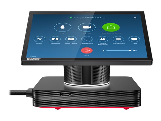 Lenovo ThinkSmart Hub 11H3 - All-in-one Core i5 8365UE / up to 4.1 GHz - vPro - RAM 16 GB - SSD 256 GB - NVMe - UHD Graphics 620 - Gigabit Ethernet - Win 11 IoT Enterprise GAC - monitor: LED 10.1\" 1920 x 1200 (WUXGA) @ 60 Hz touchscreen - raven black, red (bottom cover) - Lenovo TopSeller - with 3 Years Lenovo Premier Support, First Year Maintenance
