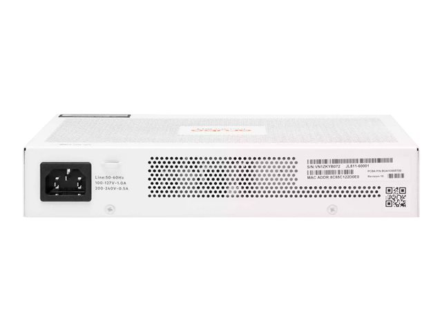 HPE Networking Instant On 1830 8G 4p Class4 PoE 65W Switch - Switch - smart - 4 x 10/100/1000 + 4 x 10/100/1000 (PoE+) - desktop, rack-mountable - PoE+ (65 W)