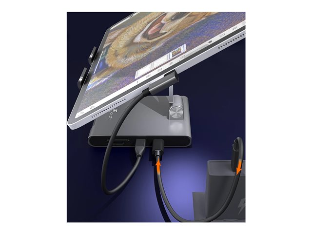Multi-Angle Stand with Docking Station