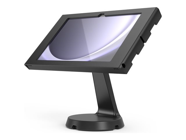 Compulocks Galaxy Tab A9+ Apex Enclosure Mast Counter Stand - Mounting kit (enclosure, stand) - for tablet - lockable - metal - black - counter - for Samsung Galaxy Tab A9+