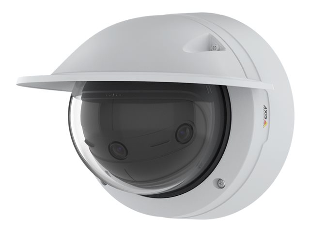AXIS P3818-PVE - Network panoramic camera - dome - outdoor - weatherproof - colour - 13 MP - 5120 x 2560 - fixed focal - audio - GbE - H.264, MPEG-4, AVC, HEVC, H.265, MJPEG - PoE Class 4