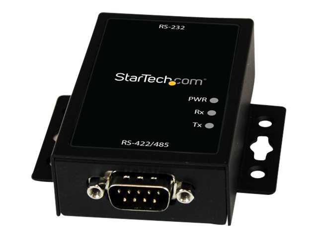 StarTech.com Industrial RS232 to RS422/485 Serial Port Converter w/ 15KV ESD Protection - RS232 to RS 422 RS485 Converter Adapter (IC232485S) - Serial adapter - RS-232 - RS-422/485 x 1 - black