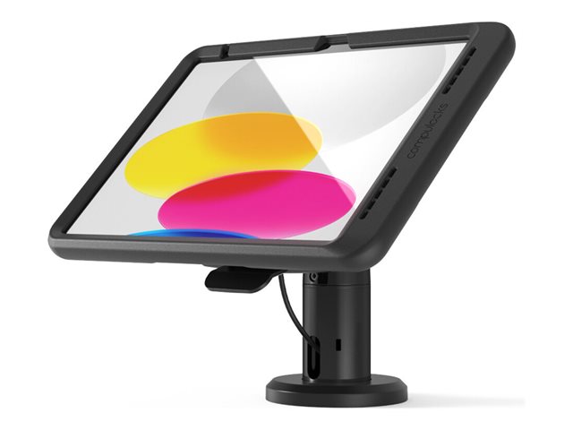 Compulocks iPad 10th-11th (A16) Gen PowerMove Tilting Stand 4\" - Black - Mounting kit (stand) - for tablet - black - screen size: 10.9\" - desk-mountable - for Apple 10.9-inch iPad (10th generation)