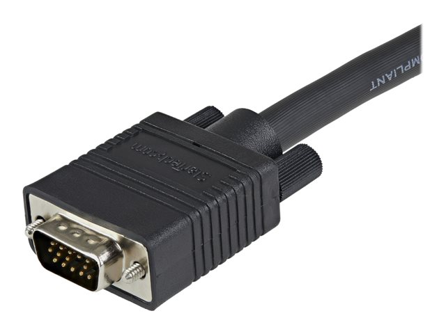 StarTech.com 10m Coax High Resolution Monitor VGA Cable HD15 M/M - VGA cable - HD-15 (VGA) (M) to HD-15 (VGA) (M) - 10 m - molded - black