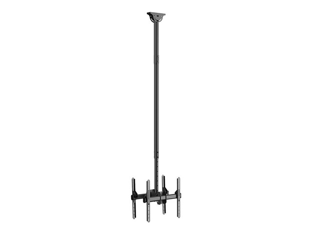 Neomounts NS-EP100 - Mounting component (extension pole) - for LCD display - black - ceiling mountable - for P/N: FPMA-C340BLACK, NM-C440BLACK, NM-C440DBLACK