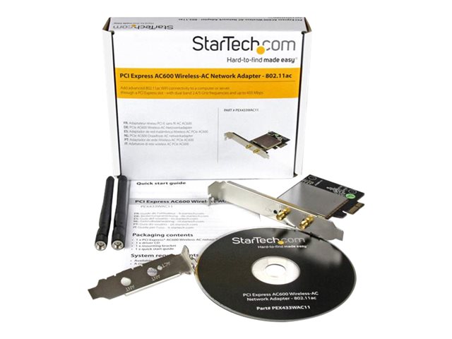 PCIe AC600 WirelessAC Network Adapter