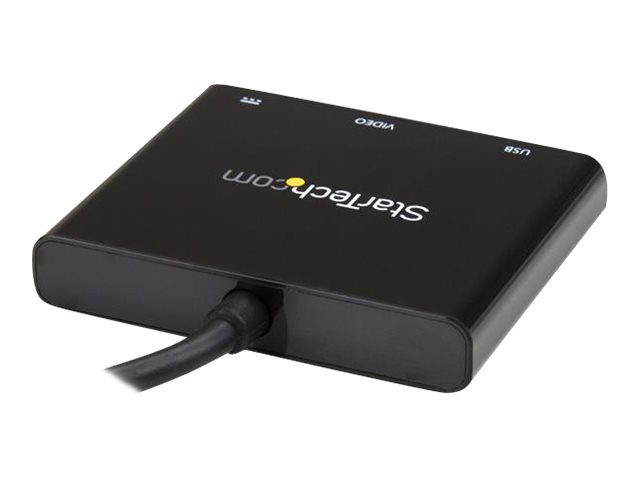 StarTech.com USB-C to HDMI Adapter - 4K 30Hz - Thunderbolt 3 Compatible - with Power Delivery (USB PD) - USB C Adapter Converter (CDP2HDUACP) - Docking station - USB-C / Thunderbolt 3 - HDMI
